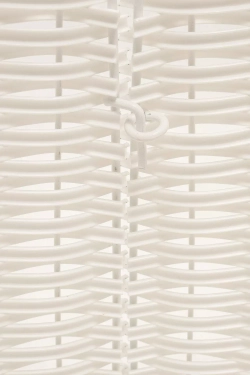 Корзина под елку Премиум Царская лоза 65*48*30 см., разборная, белый, ЕлкиТорг (65-220)