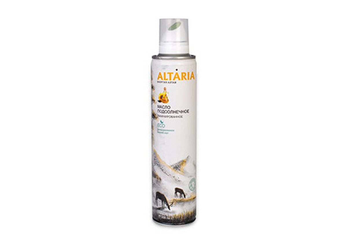 Масло подсолнечное рафинированное Altaria, 250м