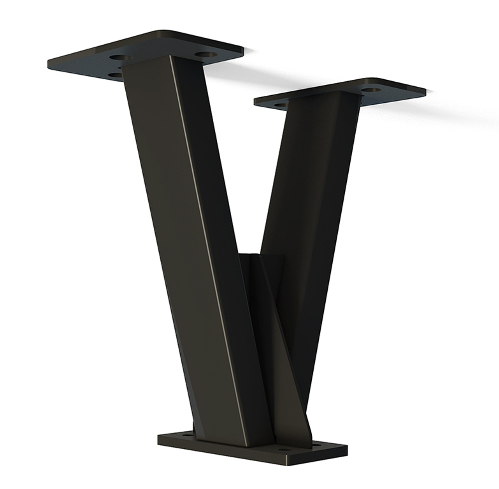 Потолочный кронштейн для монорельсы, H=300 мм