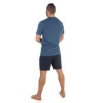 Мужской домашний комплект с шортами темно-синий Tom Tailor 70971/5608 626