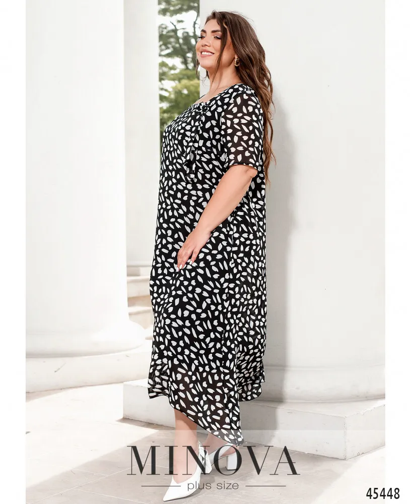 Платье 21-12-чёрный Minova