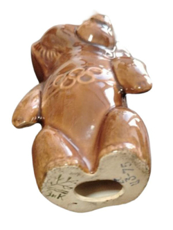 &&& Фарфоровая статуэтка "Олимпийский мишка" (ЗиК Конаково)