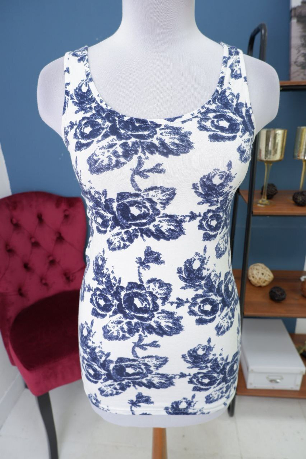 Топ Chicoree с цветочным принтом 42 размер