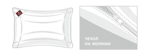 Подушка регулируемая 50х90 German Grass Non-Allergenic Premium Grass