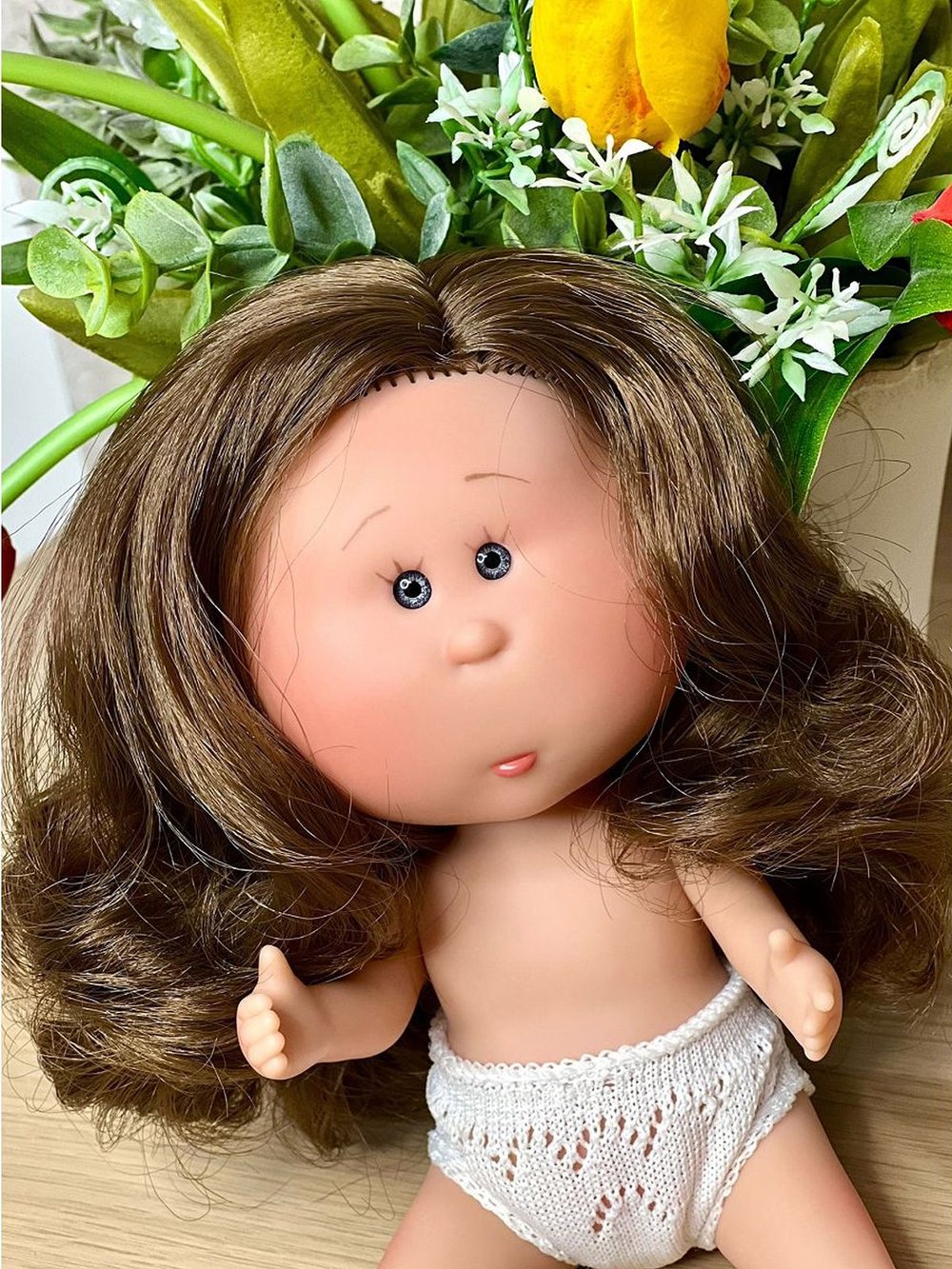 Кукла Nines виниловая 23см Little Mia без одежды (3199W13)