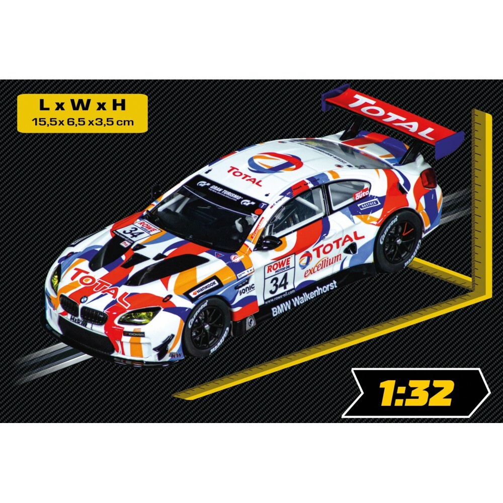 Carrera DIGITAL 132 - BMW M6 GT3 "Walkenhorst Motor Sport, No.34" 31022 / артикул   31022  / GTIN 4007486310223