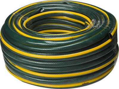 GRINDA STANDARD, 3/4″, 50 м, 15 атм, трёхслойный, армированный, поливочный шланг (429000-3/4-50)