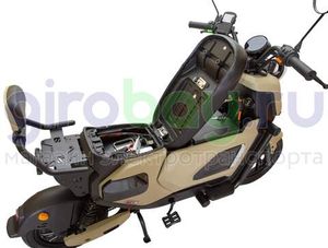 Электроскутер SAIGE GT1 ( 1500W ) 60V/50Ah - Бежевый фото №15