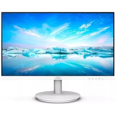 Монитор LCD PHILIPS 23.8" 241V8AW белый (IPS 1920x1080 75Hz 4ms 178/178/ 250cd 1000:1 8bit D-Sub HDMI1.4 AudioOut 2x2W VESA)