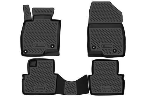 Коврики в салон для MAZDA 3 (III, III Рестайлинг), 2013-2019, 4 шт. (полиуретан)  AFMMZD00031