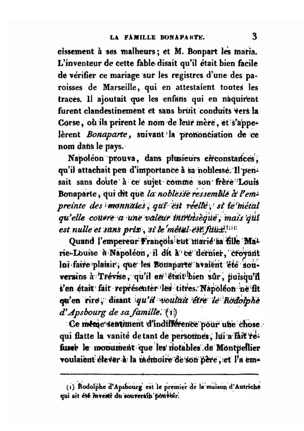 La Famille Bonaparte Depuis 1264 | M. Foissy