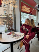 Костюм с принтом