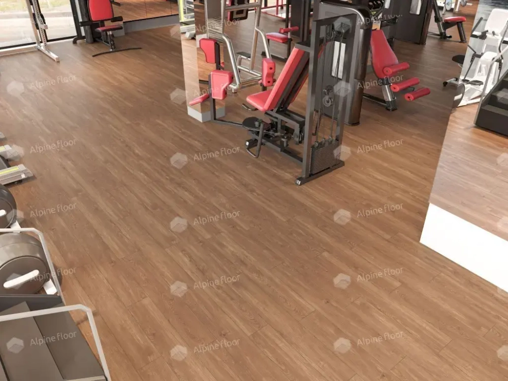 SPC ламинат Alpine Floor Секвойя Темная