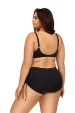 Раздельный купальник в спортивном стиле (Размер: 85C/42) (Цвет: черный)