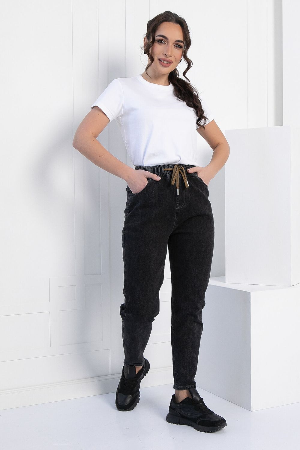 Джинсы Клод (черный графит) Б12903-12М LT Collection