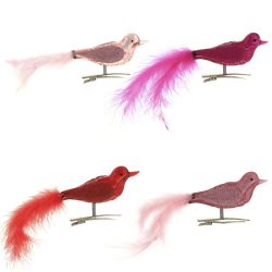 GAEM Изделие декоративное "Птичка", L16 W3 H4,5 см, 4в.