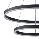 Подвесная светодиодная люстра Arte Lamp SIREN A2548SP-75BK