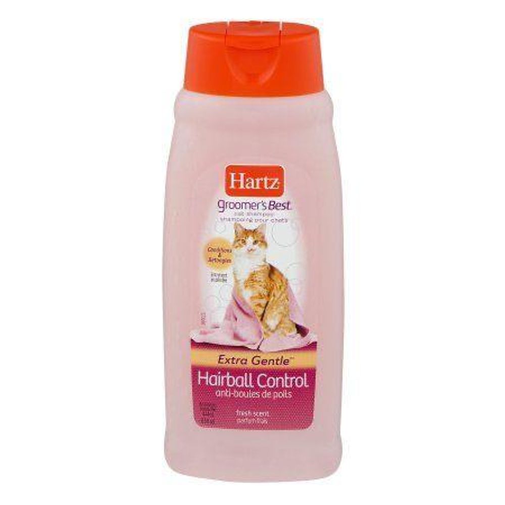 Шампунь Hartz против спутывания шерсти, для кошек и котят Groomers Best Hairball Control 443 мл