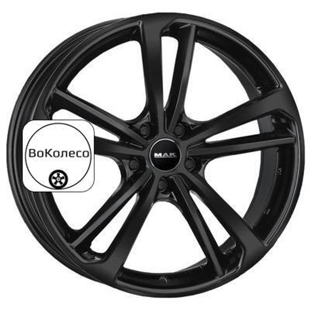 9,5x21/5x112 ET25 D66,45 Nurburg Gloss Black MAK