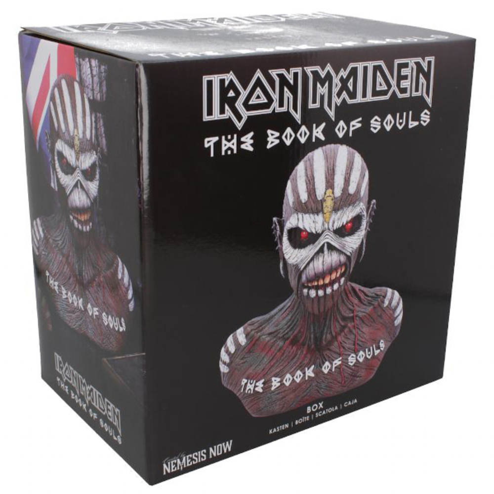 Сувенирный короб Nemesis Now Iron Maiden The Book of Souls Bust