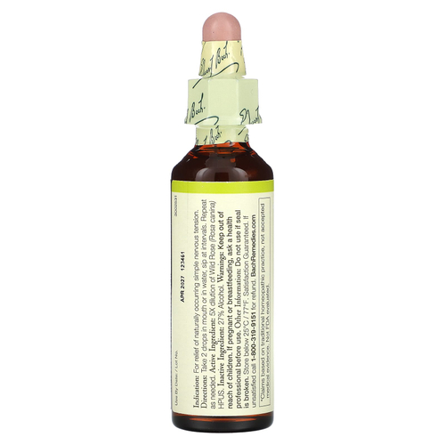 Bach, Original Flower Remedies, дикая роза, 20 мл (0,7 жидк. унц.)