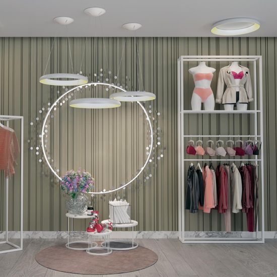 359032 OVER NT23 300 белый Светильник подвесной диммируемый, в комплекте пульт ДУ (2.4G) IP20 LED 3000К~6000К 60W 85-265V FOLD