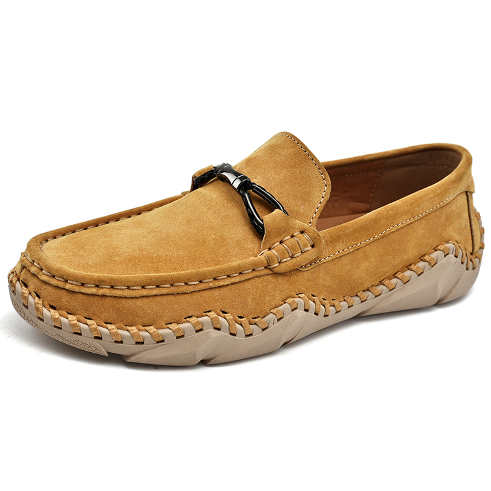 ENRICO COVERI Pigskin Gommino Loafers Men"s