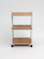 Тележка косметологическая Пирамида на колесиках