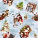 Клеенка МИРЕЛЛА 140см*20м (Новый год), 222А