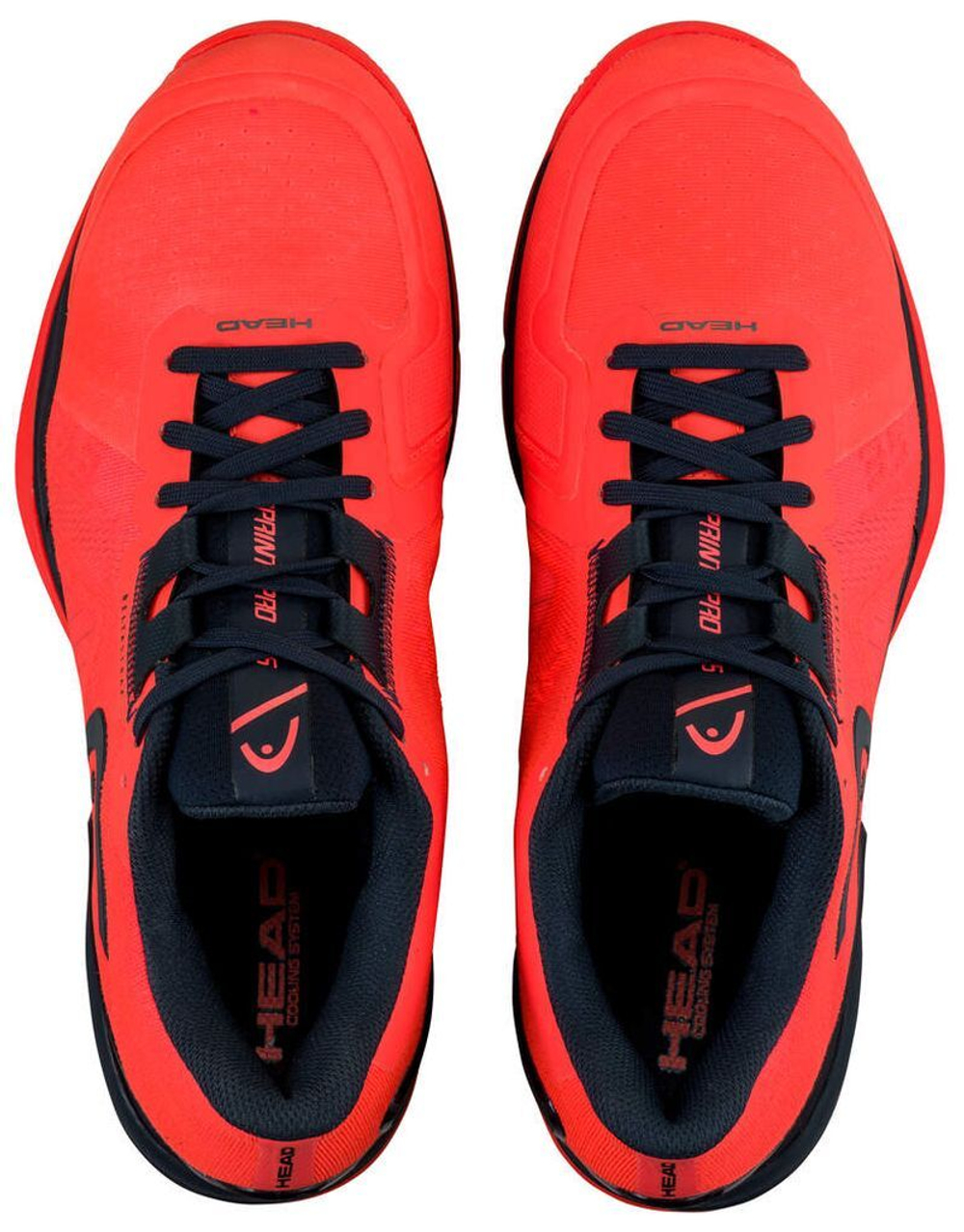 Теннисные кроссовки Head Sprint Pro 3.5 Clay - fiery coral/blueberry - Red