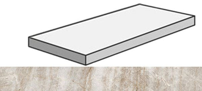 Угловая ступень SENSI GEMS  ANG. TOP SX TAJ MAHAL левая (PF60005662)