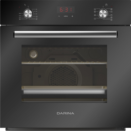 Электрический духовой шкаф DARINA 2V5 BDE 112 708 M зеркальный