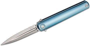 Складной нож MKM "FLAME" MKM/FL02 TBSW c клинком из стали Böhler M390 Microclean®, рукоять титан