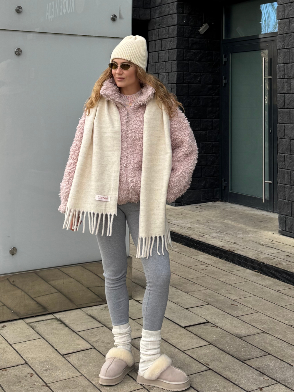 Шуба Pink sheep розовый