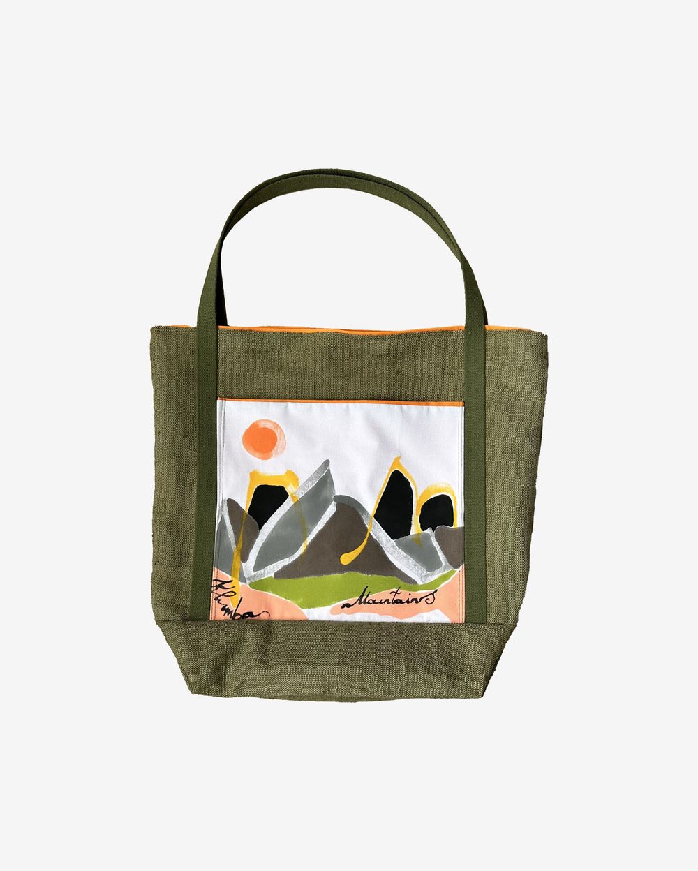 Сумка Klumba Utility Bag Mountains зеленая
