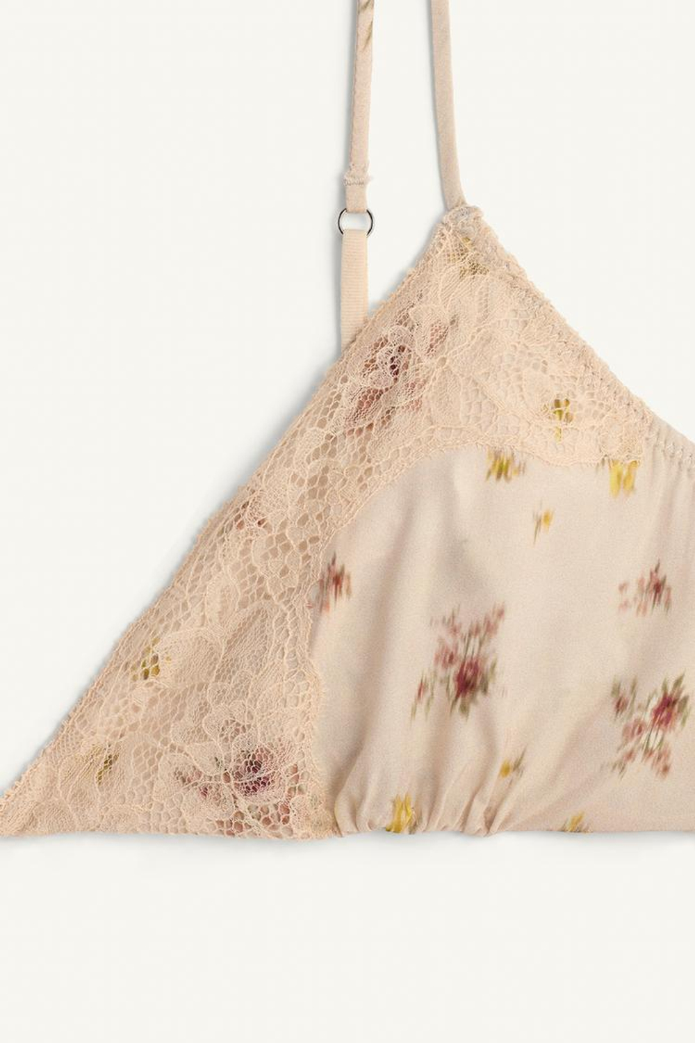 ZARA БЮСТГАЛЬТЕР С ТРЕУГОЛЬНЫМИ ЧАШКАМИ - LIMITED EDITION, РАЗНОЦВЕТНЫЙ