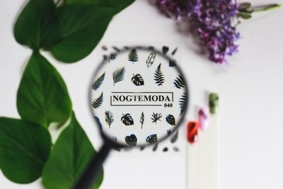 Nogtemoda Наклейки для ногтей Classic 040