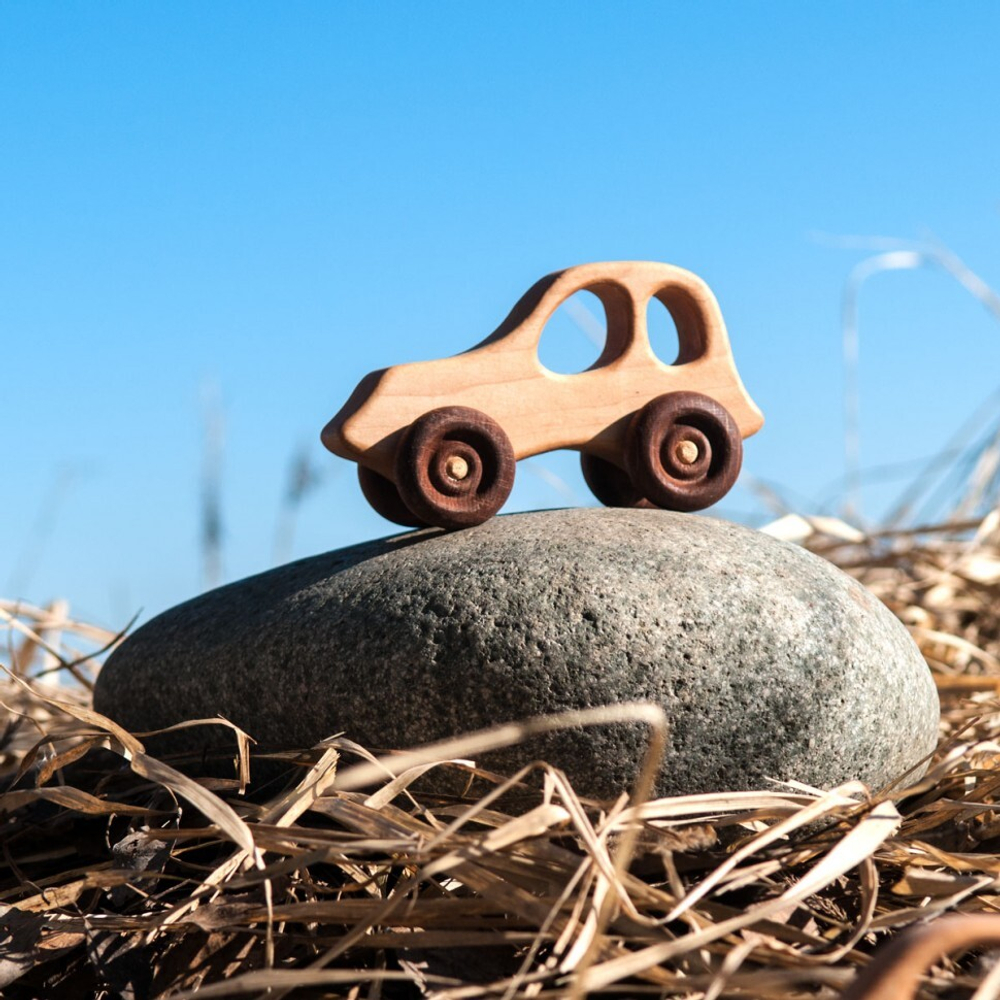 Деревянная машинка Джип Леснушки