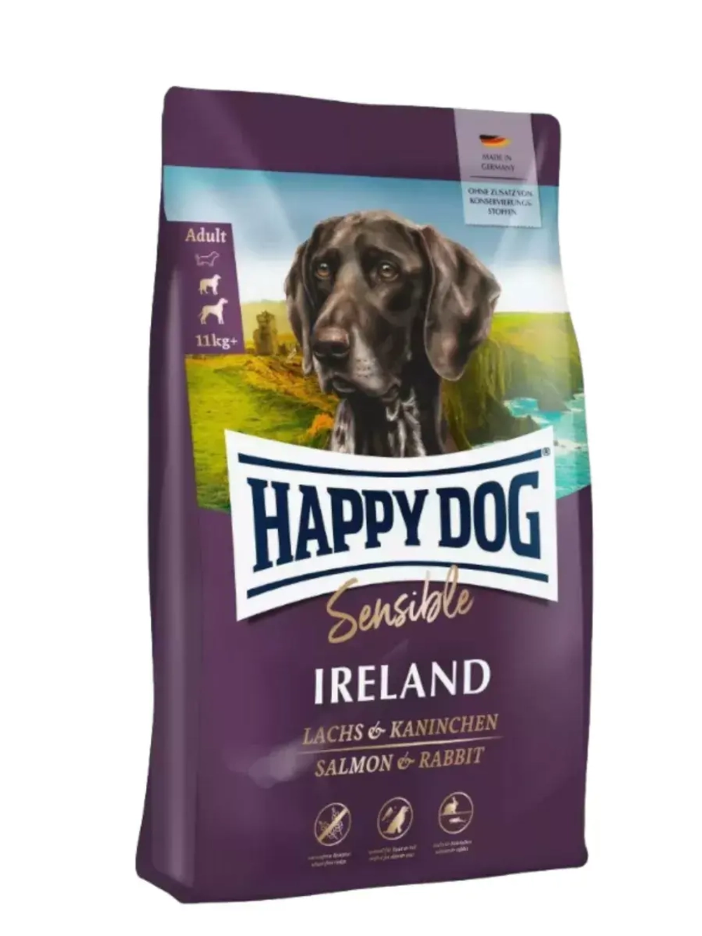 HAPPY DOG Sensible Ireland (Хэппи Дог Сесибл Ирландия) сухой корм для собак 12,5 кг
