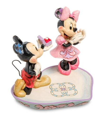 Disney-4055436 Фигурка «Микки и Минни с кольцом» (Волшебный момент)