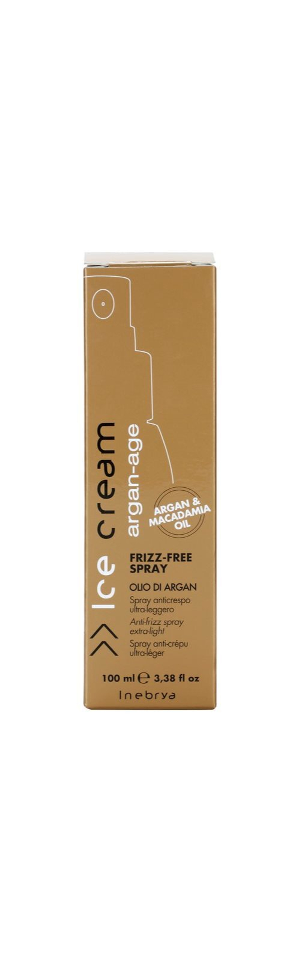 Inebrya Argan-Age - ультралегкий спрей против пушистости /   100  ml  / GTIN 8033219161899