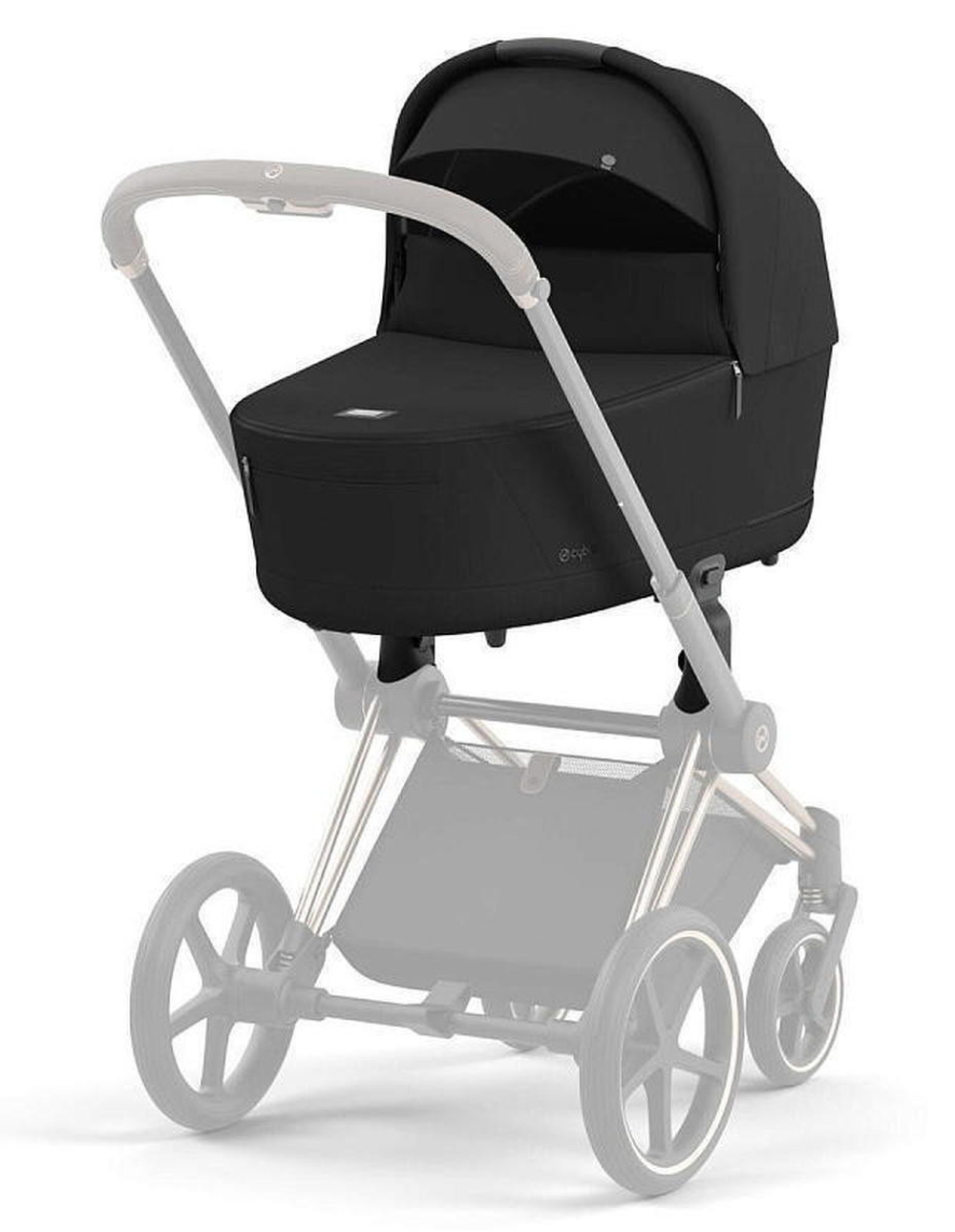 Коляска Cybex Priam IV Rosegold complete Cloud G Moon Black Plus Base G 3 в 1 Sepia Black