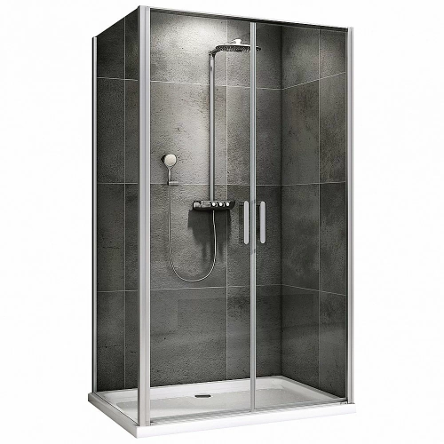 Душевой уголок ABBER Sonnenstrand AG04100C-S75 100x75 стекло прозрачное/профиль хром