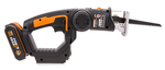 Лобзик-сабельная пила аккумуляторный WORX WX550 Axis