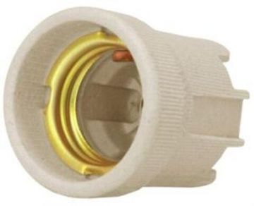 Патрон E27 керамический