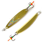 Блесна зимняя Eco Pro "Судачья" серебряный флекс (60мм, 10гр)