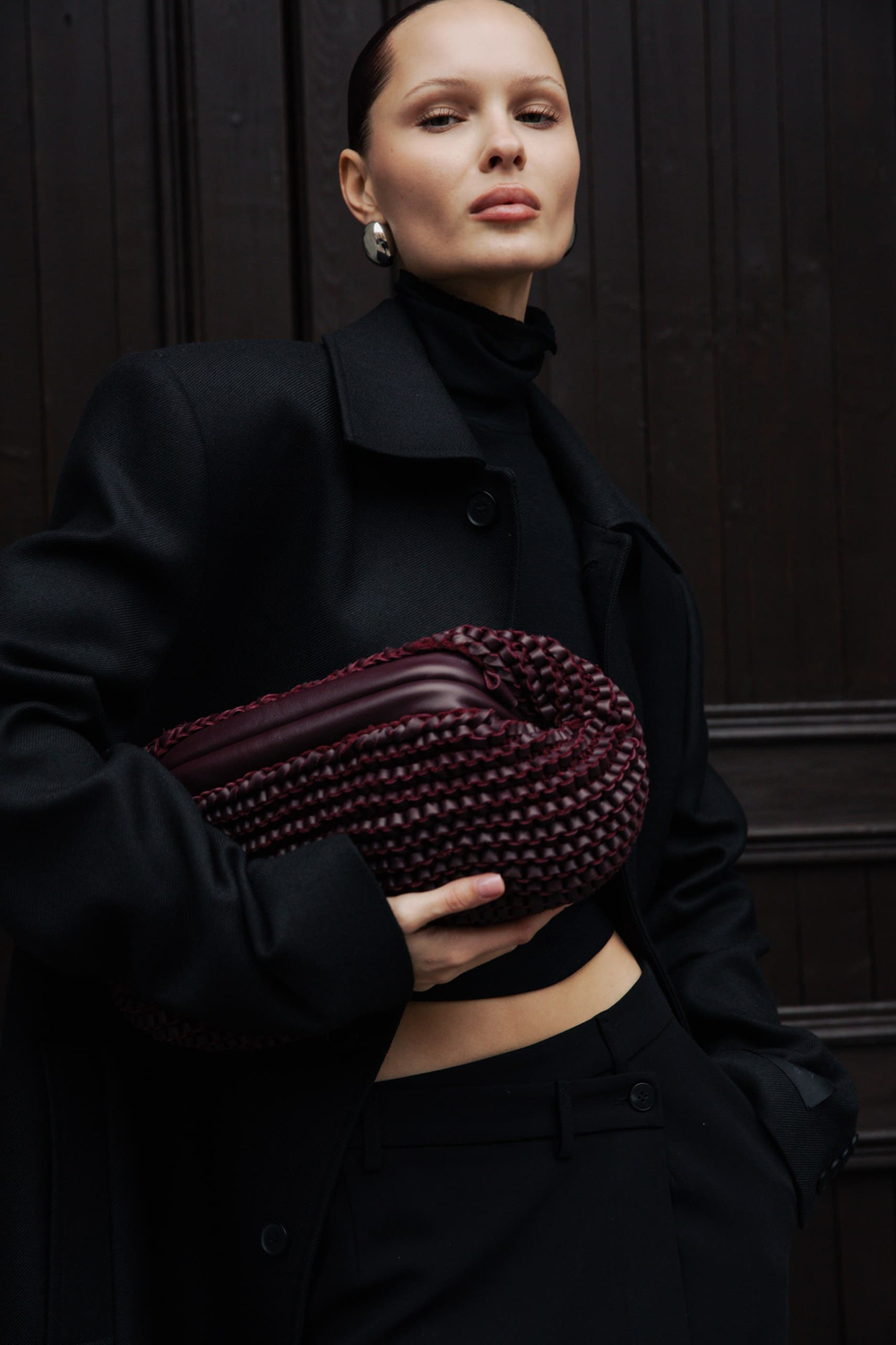 Сумка Pusi burgundy