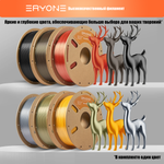 Пластик Eryone Ultra Silk PLA 1.75mm 1kg Copper