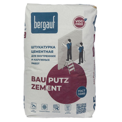 Штукатурка цементная Bergauf Bau Putz Zement 25 кг