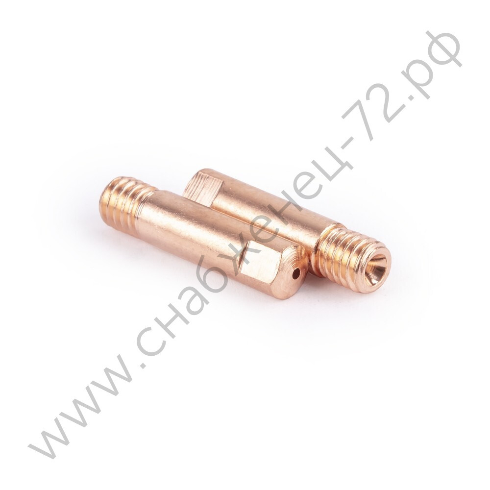 Наконечник М6х25х0.8 прямой (AL) (141.0001/MD0009-58, пр-во FoxWeld/КНР)